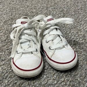 Converse Kids White Sneakers